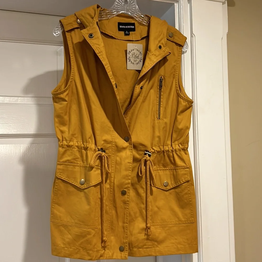 Zenana Outfitters Utility Vest. Small. New with tags - Picture 17 of 17